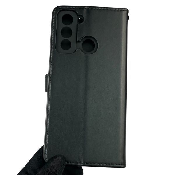 Чохол-книжка для TECNO POP 5 LTE (BD4i) з магнітною застібкою з підставкою на техно поп 5 лте чорна 0011967 фото