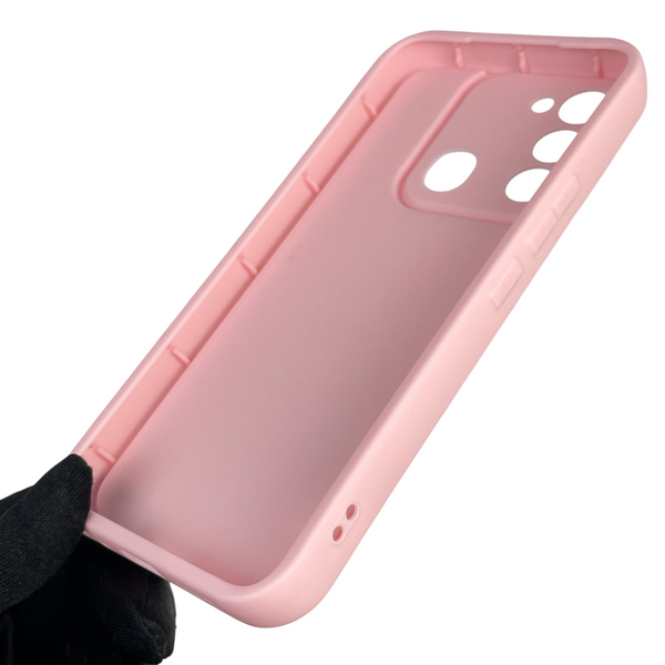 Чохол силіконовий Soft Touch для TECNO Spark Go 2022 (KG5m) рожевий (Повний захист камери) 0039719 фото