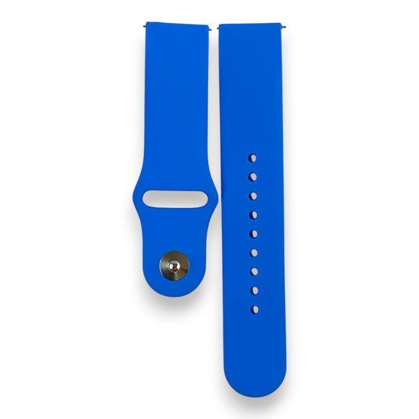 Ремешок силиконовый 22 мм для Polar Vantage V3 синий 0056989 фото