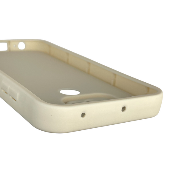 Чехол силиконовый Soft Touch для Xiaomi Redmi Note 9 молочный (Полная защита камеры) 0040062 фото