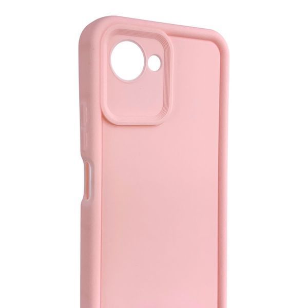 Чехол силиконовый Soft Touch для Realme C30s розовый (Полная защита камеры) 0054341 фото