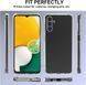 Противоударный чехол для Samsung Galaxy A04s прозрачный, усиленные углы с защитой камеры, TPU (самсунг галакси а04с) 0061614 фото 3