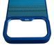 Чохол Kajsa Resort Gradient Stripe для iPhone 18 Pro Max синій Blue Plus (MagSafe, металеве кільце камери, преміум) 0062148 фото 5