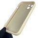 Чохол силіконовий оригінальний Soft Touch з 3D принтом злого кота для Apple iPhone 13 молочний (Повний захист камери) 0046202 фото 4