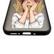 Чехол для телефона Samsung Galaxy A26 (SM-A266) с 3D принтом девушка маки колоски с высокими бортами черный 0059254 фото 6