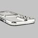 Чехол для Apple iPhone 12 Pro Max с серебряной окантовкой с карманом для карт на айфон 12 про макс серебряный 0012998 фото 5