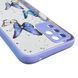 Чохол для ZTE Blade V30 Vita з блискітками з метеликами на зтє блейд в30 віта бузковий 0037777 фото 6