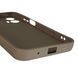 Чехол силиконовый Soft Touch с 3D принтом для Motorola Moto G04 (XT2421-2) коричневый (Полная защита камеры) 0044530 фото 5
