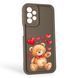Чохол силіконовий Soft Touch з 3D принтом милий ведмедик для Samsung Galaxy A23 5G коричневий (Повний захист камери) 0044789 фото 1