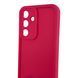 Чехол силиконовый Soft Touch для Samsung Galaxy S24 малиновый (Полная защита камеры) 0054160 фото 4