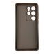Чехол силиконовый Soft Touch для Samsung Galaxy S25 Ultra коричневый (Полная защита камеры) 0054104 фото 2