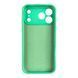 Чехол Silicone Case для Apple iPhone 17 Pro Max зеленый Spearmint (soft touch, кольца камеры, микрофибра) 0061898 фото 2