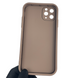 Чехол силиконовый Soft Touch для Apple iPhone 11 Pro Max коричневый (Полная защита камеры) 0039339 фото 2