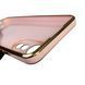 Чехол для OPPO A78 4G с кольцом MagSafe с золотой окантовкой на оппо а78 пудровый gs1 0022227 фото 2