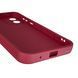 Чехол силиконовый Soft Touch с 3D принтом милый мишка для Motorola Moto E13 (PAXT0034) бордовый (Полная защита камеры) 0044734 фото 4