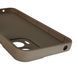 Чехол силиконовый Soft Touch с 3D принтом для Motorola Moto G04 (XT2421-2) коричневый (Полная защита камеры) 0044530 фото 4
