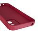 Чехол силиконовый Soft Touch с 3D принтом милый мишка для Motorola Moto E13 (PAXT0034) бордовый (Полная защита камеры) 0044734 фото 5