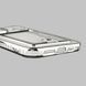 Чехол для Apple iPhone 12 Pro Max с серебряной окантовкой с карманом для карт на айфон 12 про макс серебряный 0012998 фото 6