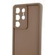 Чехол силиконовый Soft Touch для Samsung Galaxy S25 Ultra коричневый (Полная защита камеры) 0054104 фото 4