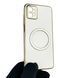 Чохол для Motorola Moto G32 (PAUU0013RS) з кільцем MagSafe із золотою окантовкою на моторола мото г32 білий gs1 0021286 фото 1