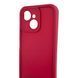 Чохол силіконовий Soft Touch для Tecno Spark 40C (KM4k) бордовий (Повний захист камери) 0054498 фото 4