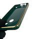 Чехол для Realme C25Y с защитой камеры с золотой окантовкой на реалми с25у темно-зелёный gs1 0020162 фото 4