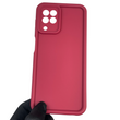 Чехол силиконовый Soft Touch для Samsung Galaxy M22 4G (SM-M225F) бордовый (Полная защита камеры) 0039571 фото