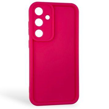 Чехол силиконовый Soft Touch для Samsung Galaxy S24 Plus малиновый (Полная защита камеры) 0054166 фото