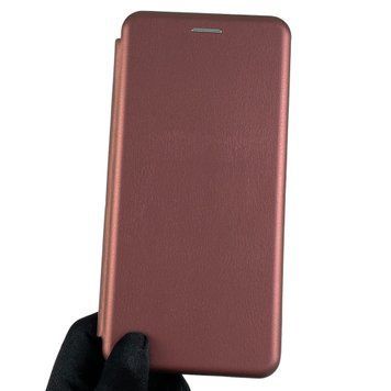Чохол-книжка для OPPO A17 з підставкою на оппо а17 бордова 0000546 фото