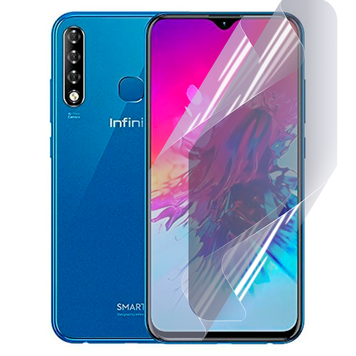 Плёнка гидрогелевая для Infinix Smart 3 Plus x627 глянцевая противоударная на инфиникс смарт 3 плюс х627 прозрачная 0035334 фото