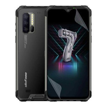 Антишпигун приватна плівка гідрогелева для Ulefone Armor 7 на улефон армор 7 прозора 0029037 фото