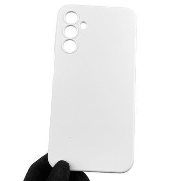 Чохол для Samsung Galaxy A15 (SM-A155M) силіконовий з мікрофіброю нековзний на самсунг а15 білий 0031835 фото