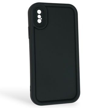 Чохол силіконовий Soft Touch для Apple iPhone XS чорний (Повний захист камери) 0044327 фото