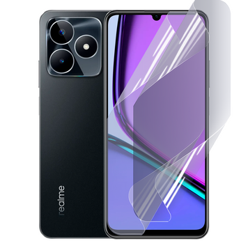 Плівка гідрогелева для Realme C51S глянсова протиударна на реалмі с51с прозора 0033947 фото