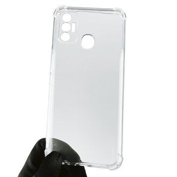 Чехол дляTecno Spark 7 (KF6n) с бронь углами выше экрана противоударный на техно спарк 7 прозрачный 0007792 фото