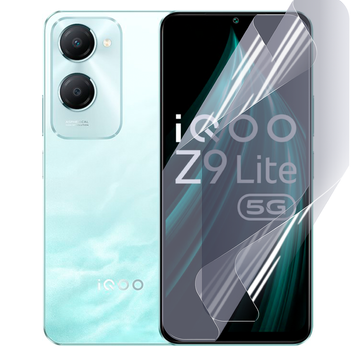 Плёнка гидрогелевая для VIVO IQOO Z9 Lite 5G глянцевая противоударная на виво айку з9 лайт 5г прозрачная 0034982 фото