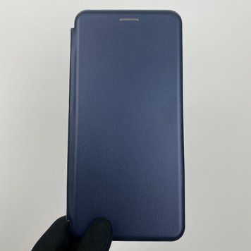 Чохол-книжка для TECNO Spark 10 KI5q з підставкою на техно спарк 10 темно-синя 0000847 фото