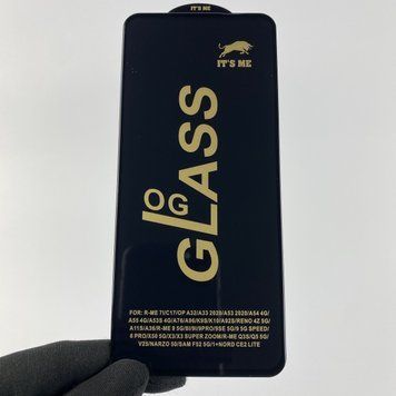 Защитное стекло для телефона OPPO A53 противоударное полноэкранное на оппо а53 чёрное 0000997 фото
