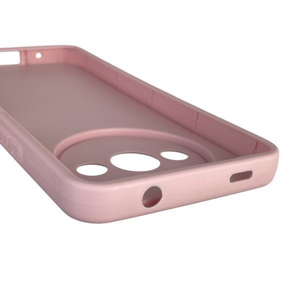 Чехол силиконовый оригинальный Soft Touch с 3D принтом мема сибу для Xiaomi Redmi A3 пудровый (Полная защита камеры) 0047846 фото