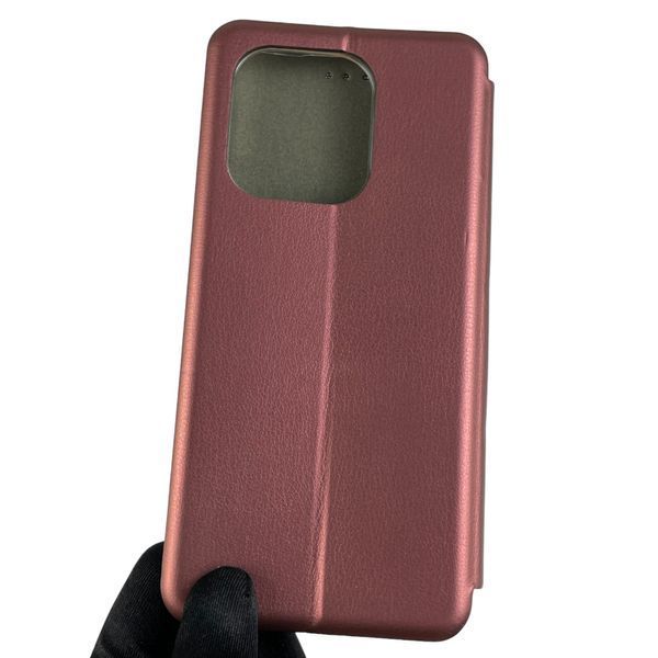 Чохол-книжка для Xiaomi Redmi Note 13 4G з підставкою на сяомі редмі нот 13 4 г бордова 0004082 фото