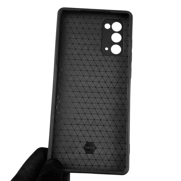 Чехол для Samsung Galaxy Note 20 (SM-N9810) бронированный с кольцом-держаталем со шторкой на самсунг нот 20 черный rg1 0013472 фото