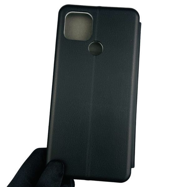 Чехол-книжка для OPPO A15 с подставкой на оппо а15 чёрная 0001615 фото