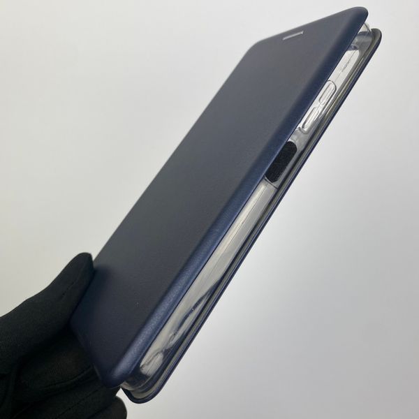 Чохол-книжка для TECNO Spark 10 KI5q з підставкою на техно спарк 10 темно-синя 0000847 фото