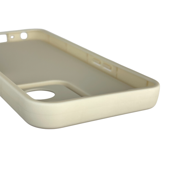 Чохол силіконовий Soft Touch з 3D принтом для OPPO A57s (4G) молочний (Повний захист камери) 0041789 фото