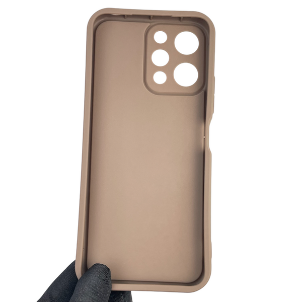 Чехол силиконовый Soft Touch с 3D принтом для Xiaomi Redmi 12 коричневый (Полная защита камеры) 0042161 фото