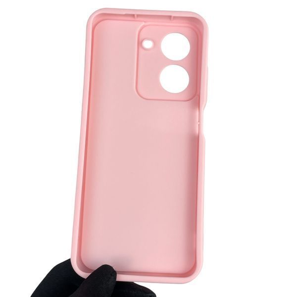 Чохол силіконовий оригінальний Soft Touch з 3D принтом злого кота для Xiaomi Redmi A5 EU рожевий (Повний захист камери) 0046760 фото