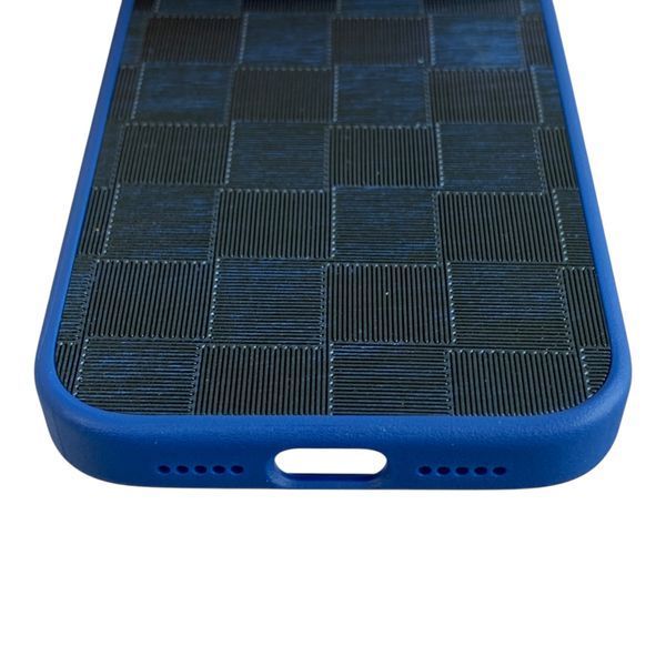 Чехол Kajsa Glamorous Imperial 2 для iPhone 18 Pro синий Blue Plus (MagSafe, металлическое кольцо камеры, премиум) 0062104 фото