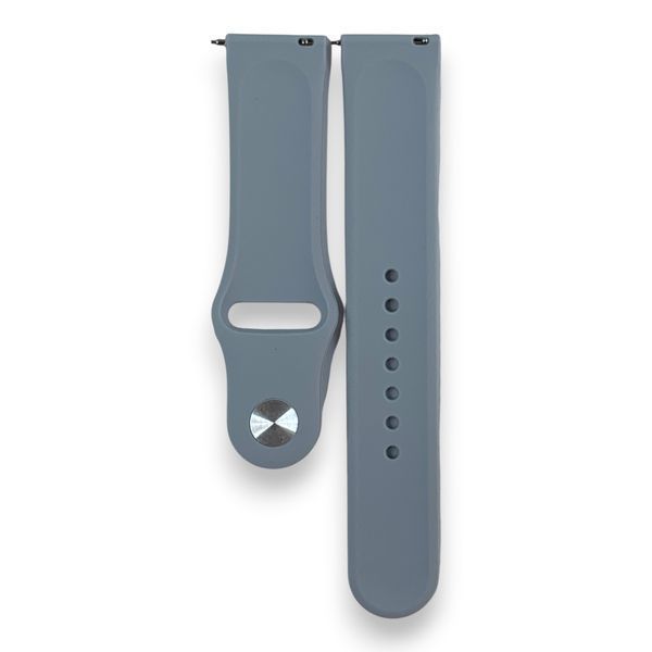 Ремешок силиконовый 22 мм для Polar Vantage M2 серый 0056895 фото