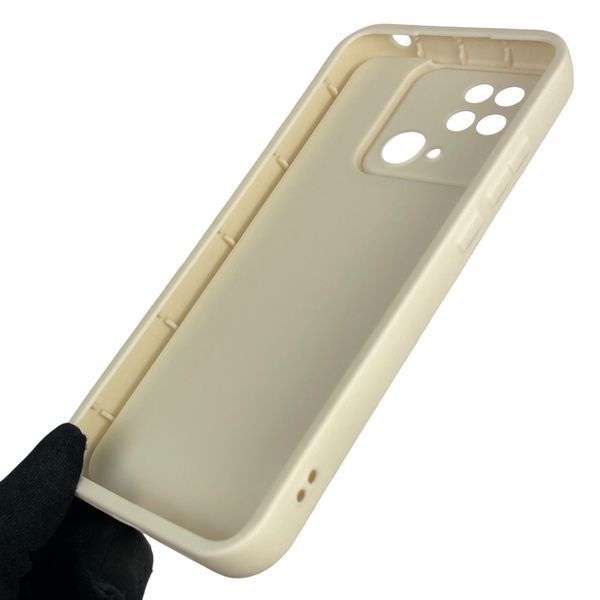 Чохол силіконовий оригінальний Soft Touch з 3D принтом кумедний тед ведмідик для Xiaomi Redmi 10C молочний (Повний захист камери) 0048832 фото
