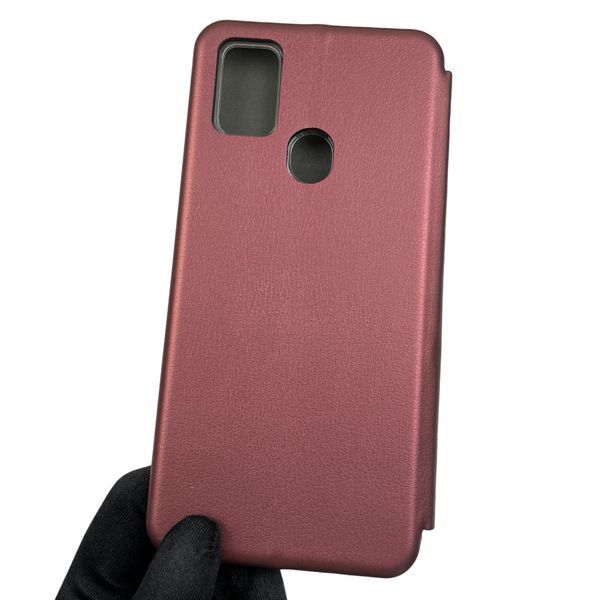 Чехол-книжка для ZTE Blade A7S 2020 с подставкой на зте блейд а7с бордовая 0002208 фото